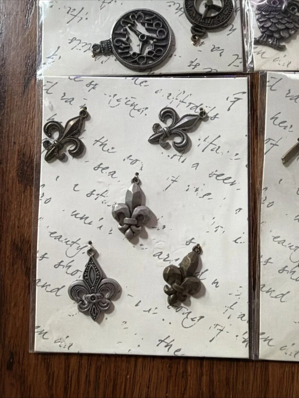 Lot Of Michael’s Maya Road Charms Embellishments Birds, Owls, Clocks, Scissors..